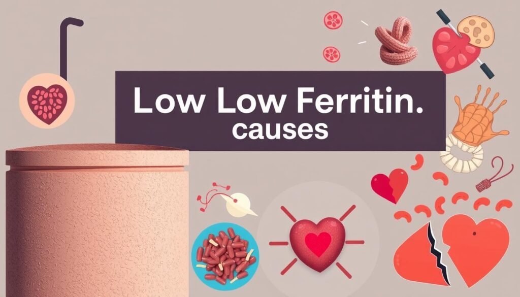 causes of low ferritin