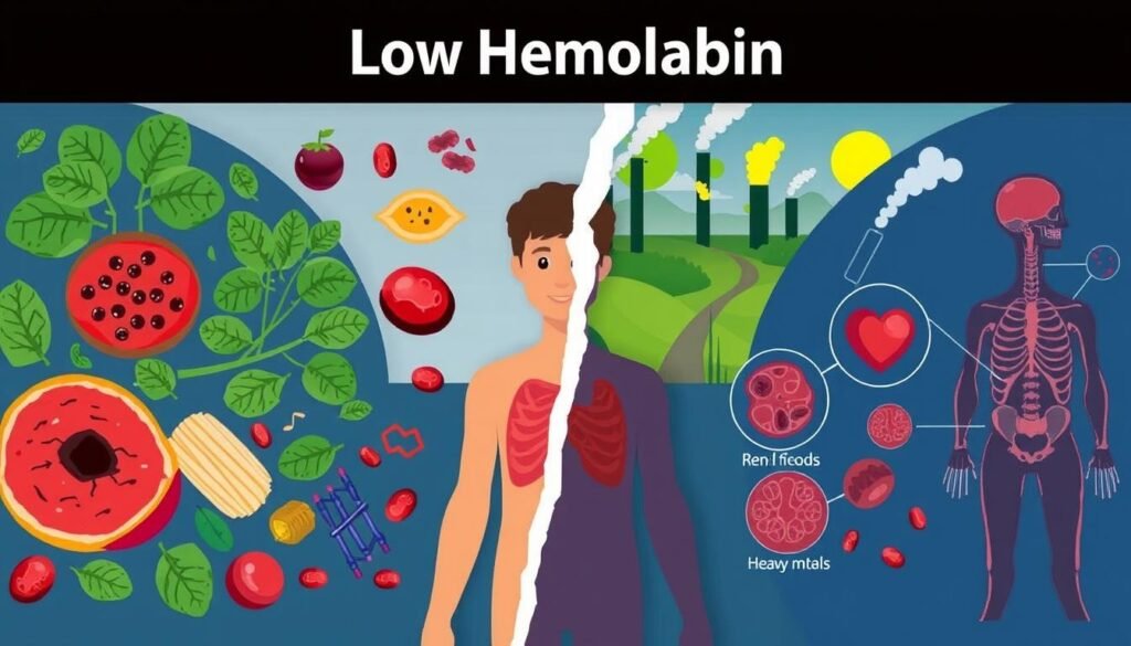causes of low hemoglobin