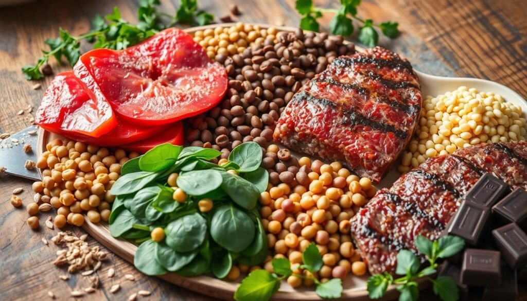 diet for low ferritin
