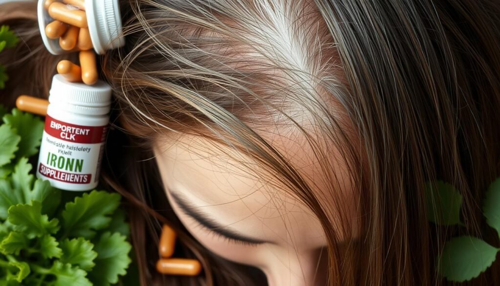 hair loss and iron deficiency