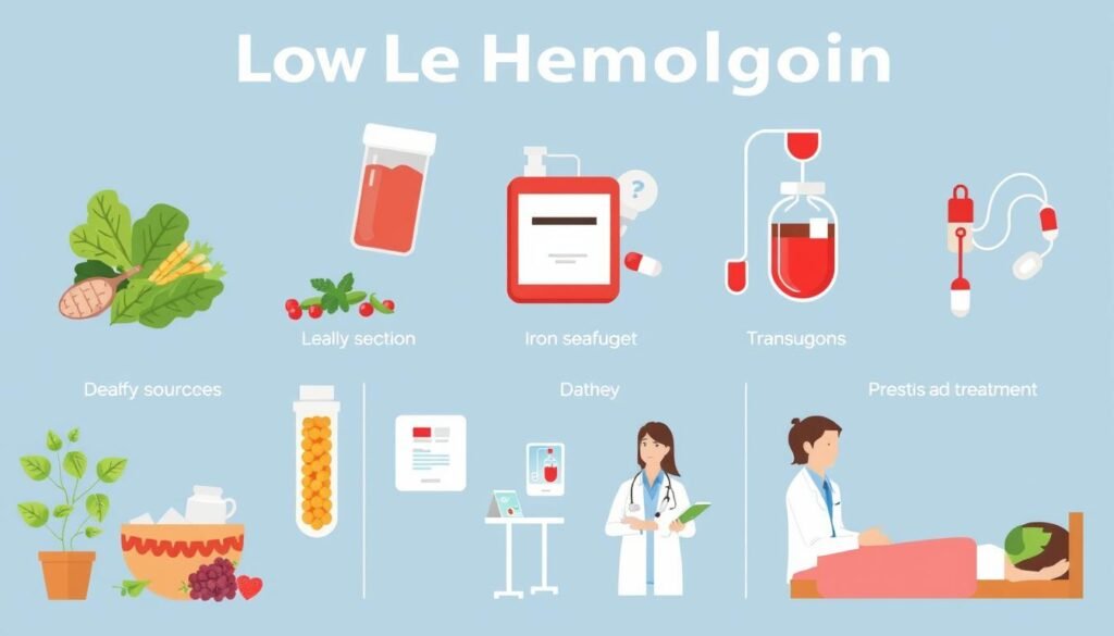 treatment options for low hemoglobin